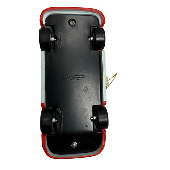 1995 Enesco Santa’s Speedway Ornament Santa Racing Car NASCAR Christmas - Picture 6 of 8